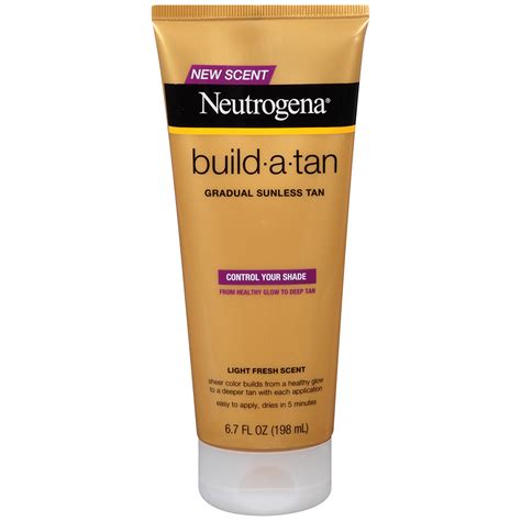 sunless tanning gel.